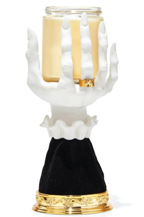 Witch hand gothic candle holder